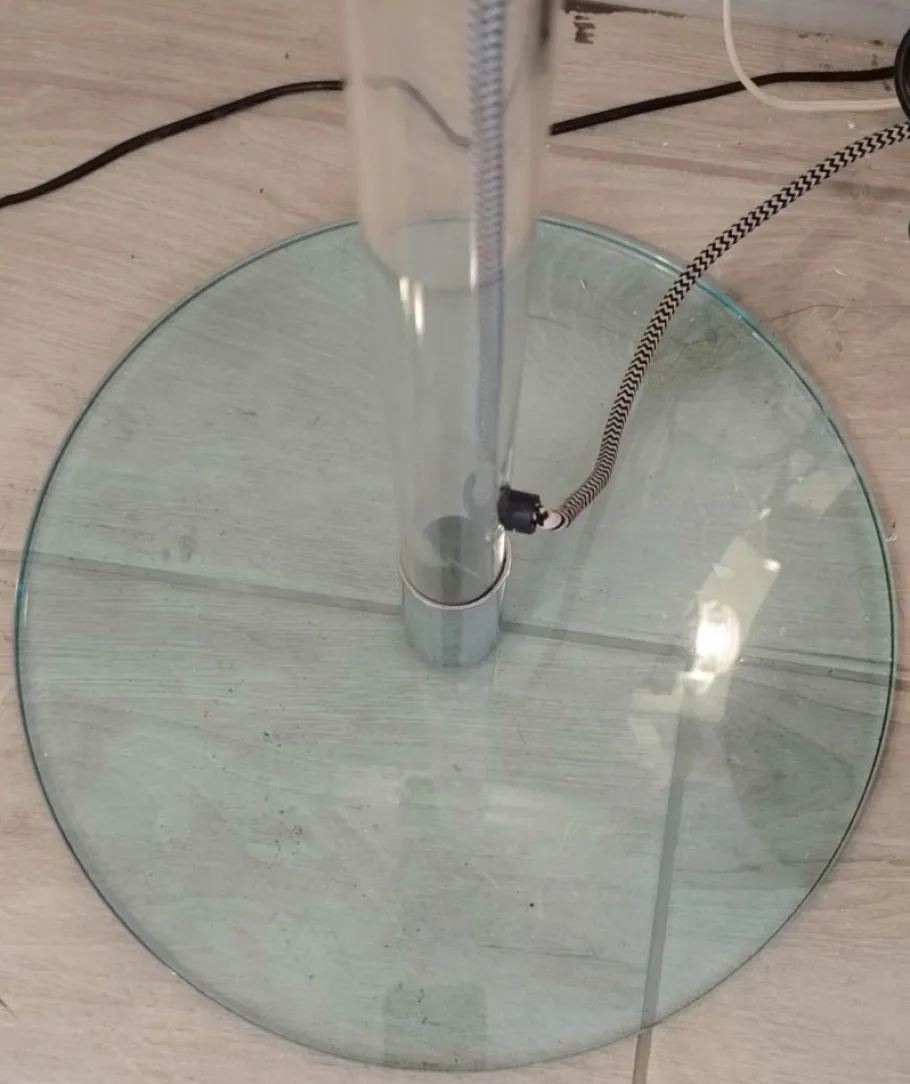 Hot Pamono Parolona Floor Lamp attributed to Gae Aulenti & P. Castiglioni for Fontana Arte, Italy, 1980s