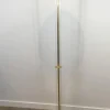 New Pamono Parquet Floor Lamp in Golden Brass & Acrylic Glass