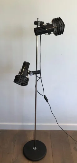 Outlet Pamono Parquet Floor Lamp, 1980s