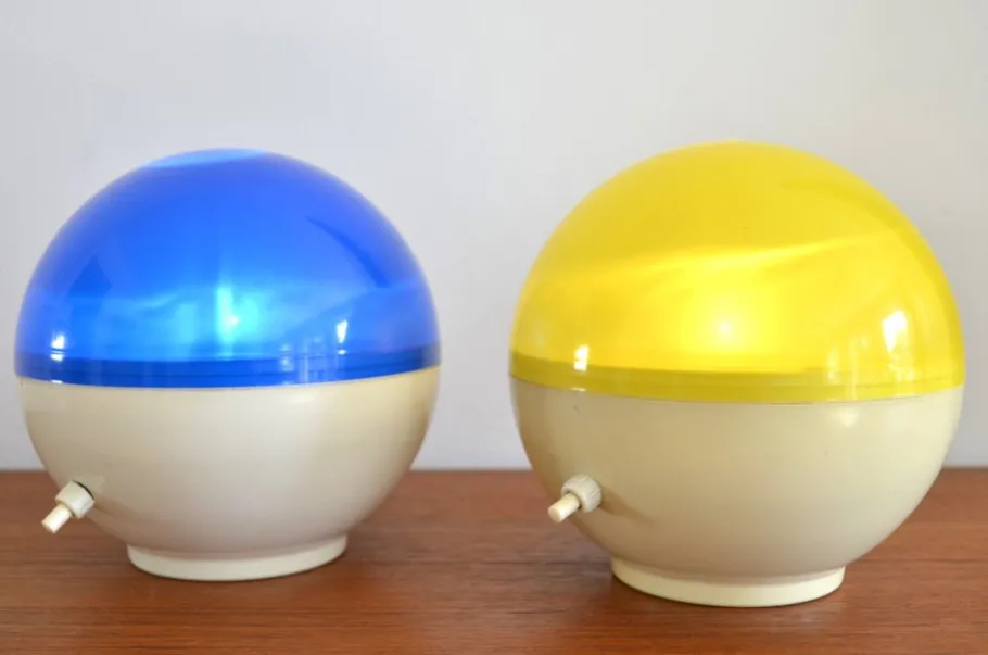 Online Pamono Party Lights by Hans Gugelot for Varta, 1970s, Set of 2