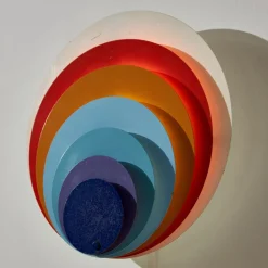 Discount Pamono Peacock Wall Lamp by Bent Karlby for Lyfa, 1970s