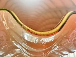 Outlet Pamono Pearly Glazed Ceramic Lamps in the shape of a Shell by Bon Día, 1960s, Set of 2