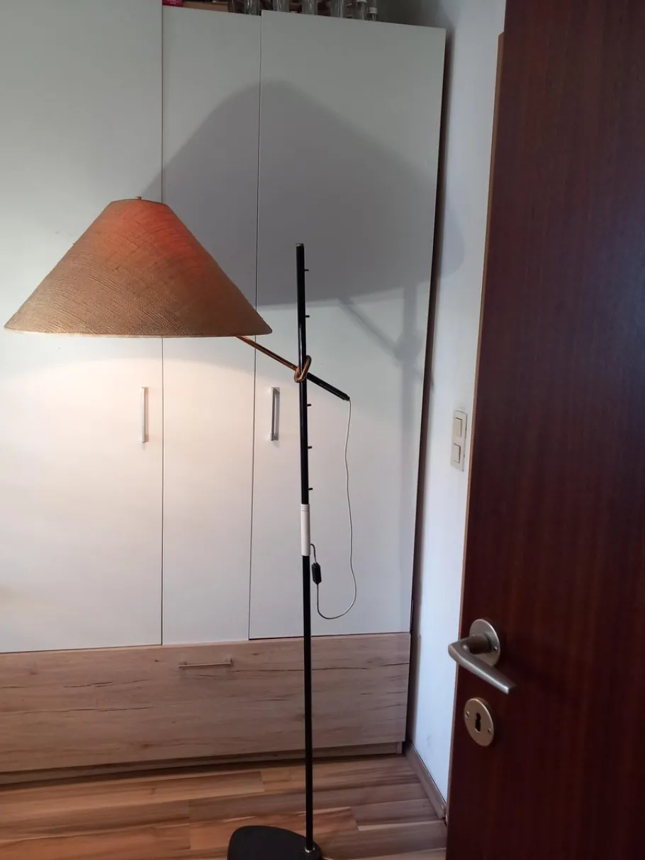 Clearance Pamono Pelikan Floor Lamp by J. T. Kalmar for Kalmar, 1960s