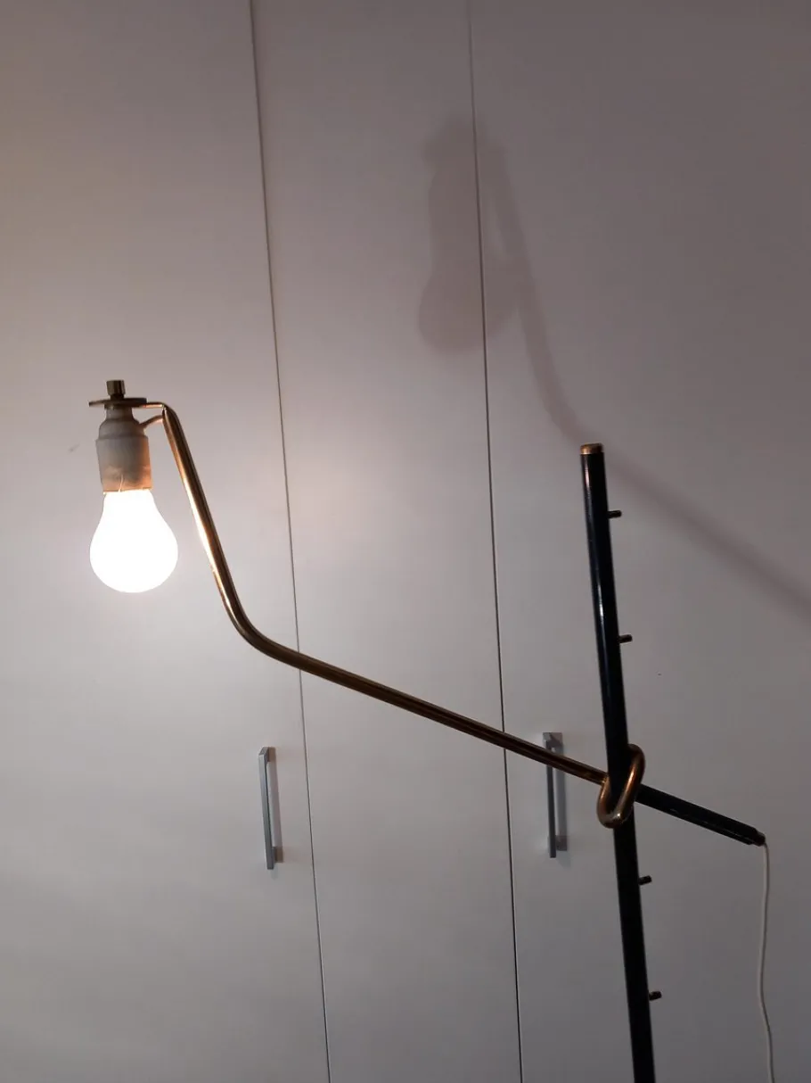 Clearance Pamono Pelikan Floor Lamp by J. T. Kalmar for Kalmar, 1960s