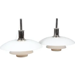 Discount Pamono Pendant in Opal Glass by Poul Henningsen for Louis Poulsen, 2000s