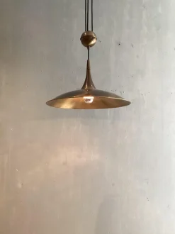 Clearance Pamono Pendant Lamp attributed to Florian Schulz, 1980s