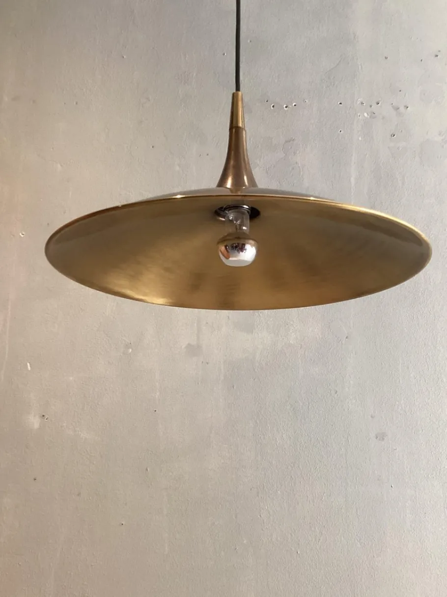 Clearance Pamono Pendant Lamp attributed to Florian Schulz, 1980s