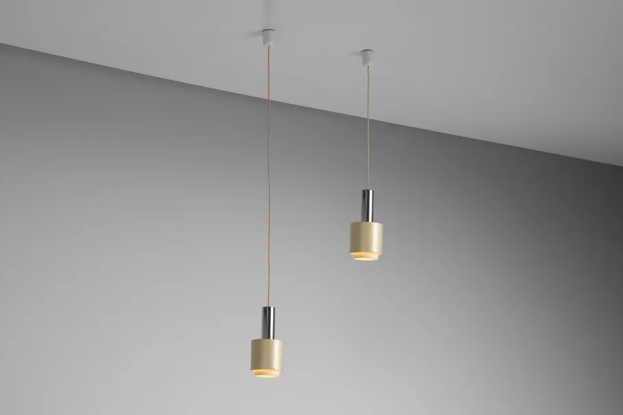 Hot Pamono Pendant Lamp attributed to Gino Sarfatti for Arteluce, Italy, 1958