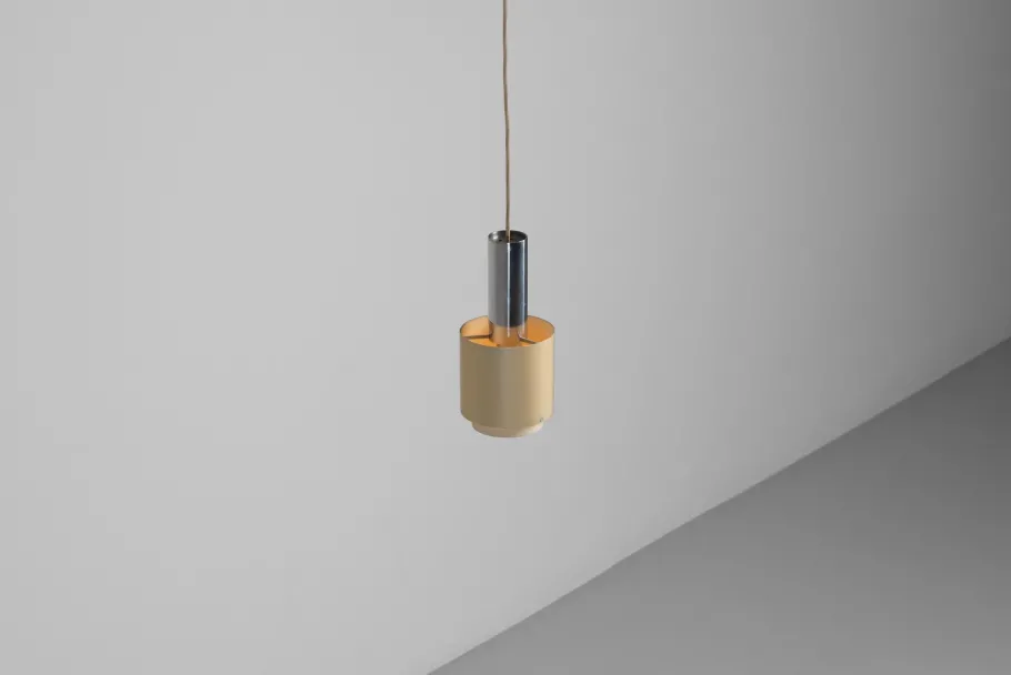 Hot Pamono Pendant Lamp attributed to Gino Sarfatti for Arteluce, Italy, 1958