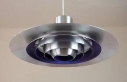 New Pamono Pendant Lamp by Preben Fabricius & Jørgen Kastholm for Nordisk Solar Compagni, Denmark, 1980s