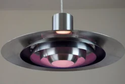 New Pamono Pendant Lamp by Preben Fabricius & Jørgen Kastholm for Nordisk Solar Compagni, Denmark, 1980s