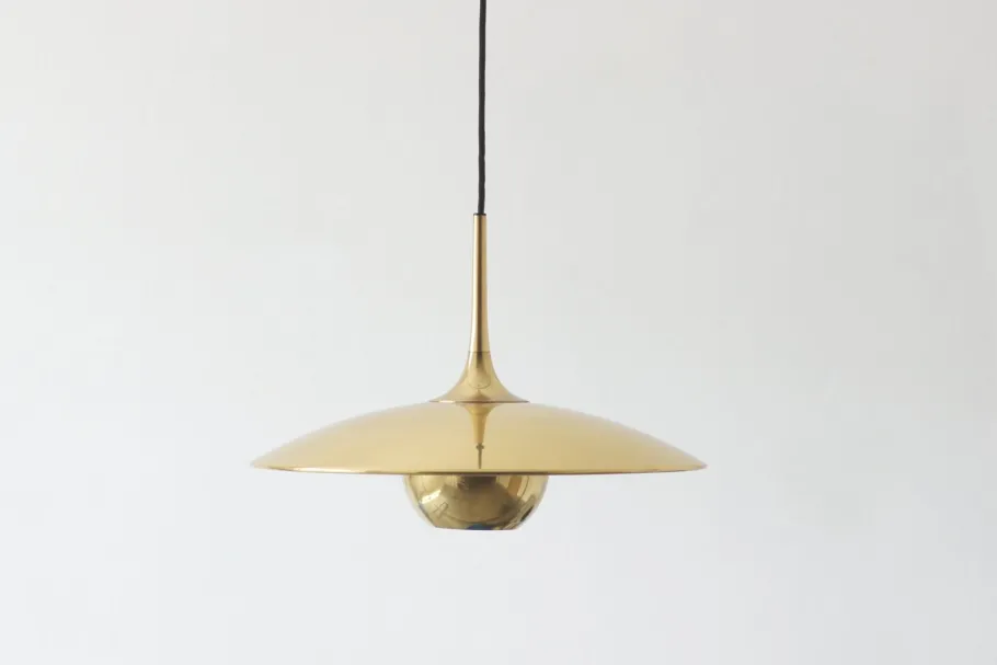 Best Pamono Pendant Lamp in Brass by Florian Schulz