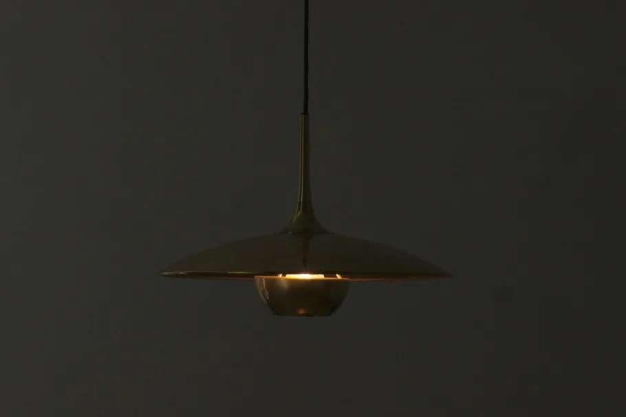Best Pamono Pendant Lamp in Brass by Florian Schulz