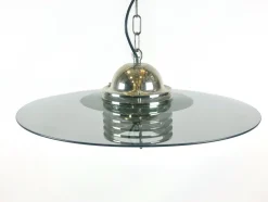 Sale Pamono Pendant Lamp Model T1394 attributed to Jan Eskil Eskilsson for Belid, 1980s