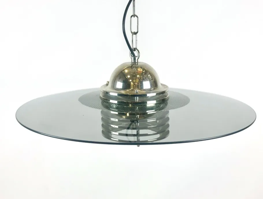 Sale Pamono Pendant Lamp Model T1394 attributed to Jan Eskil Eskilsson for Belid, 1980s