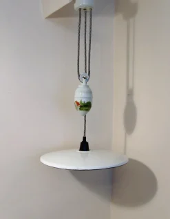 New Pamono Pendant Lamp with Counterweight, 1930s