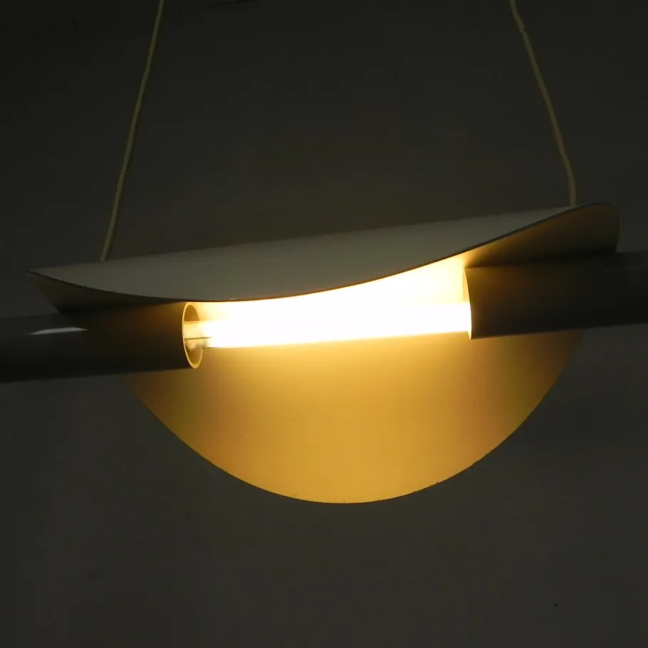 Hot Pamono Pendant Lamp with Two Wires from Dijkstra Lampen, 1960s
