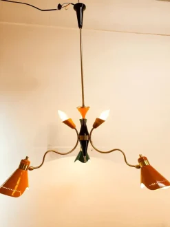 Best Pamono Pendant with Adjustable Multicolor Domes