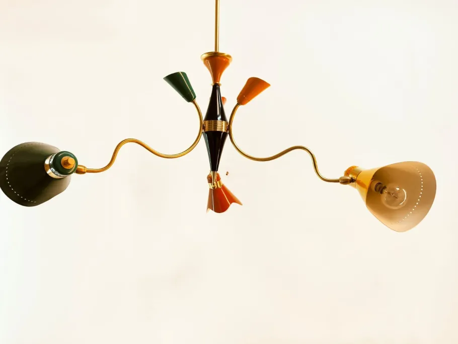 Best Pamono Pendant with Adjustable Multicolor Domes