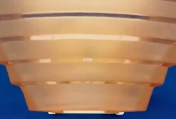 Best Pamono Pergamo Wall Lamp in Pink Satin Glass by Angelo Mangiarotti for Artemide, Italy, 1950s