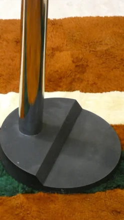 Best Pamono Periscope Floor Lamp in Chromed Steel and Rubber by Martini Luce, 1970s