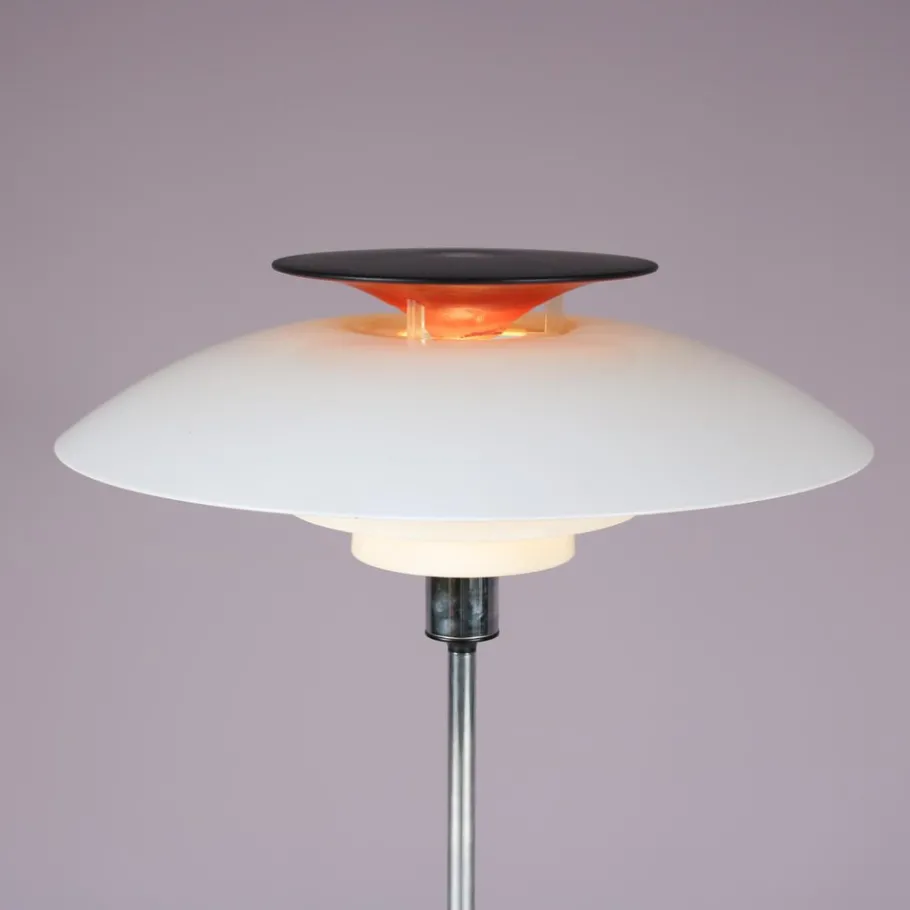 New Pamono PH80 Floor Lamp by Poul Henningsen for Louis Poulsen, Denmark, 1970s