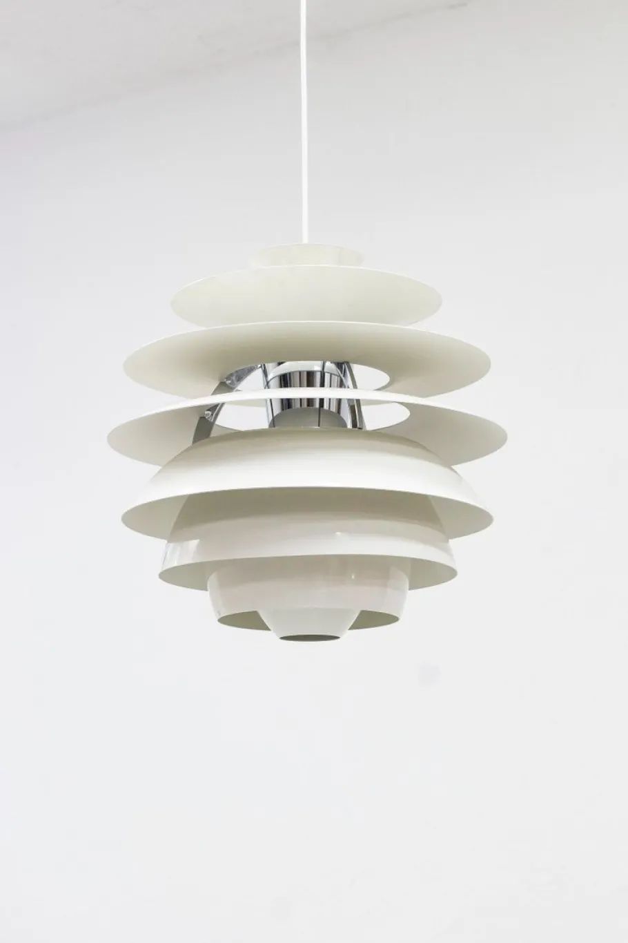 New Pamono PH Snowball Pendant Lamp by Henningsen from Louis Poulsen, 1980s