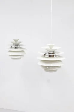 New Pamono PH Snowball Pendant Lamp by Henningsen from Louis Poulsen, 1980s