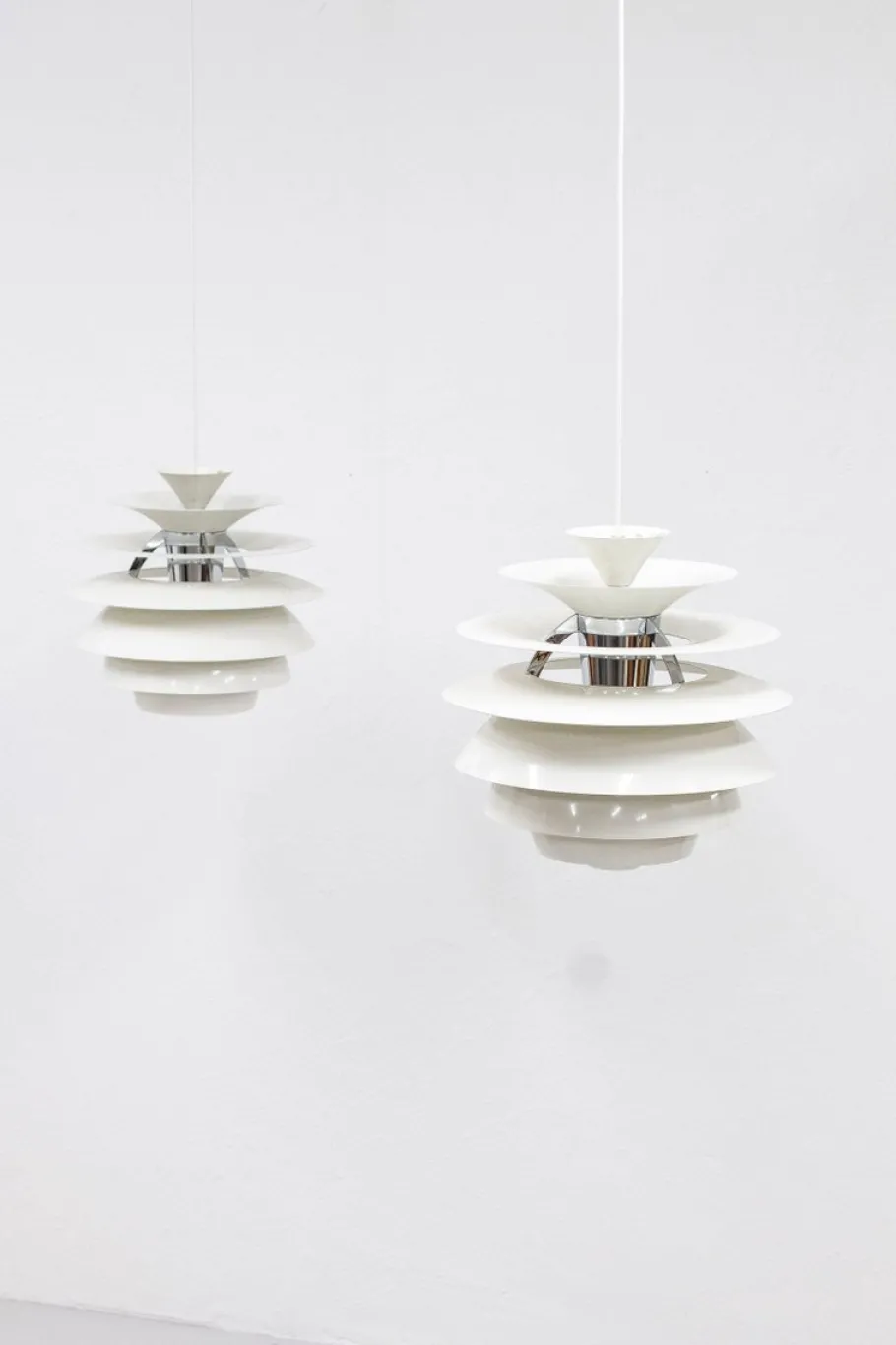 New Pamono PH Snowball Pendant Lamp by Henningsen from Louis Poulsen, 1980s