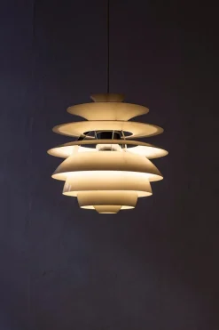 New Pamono PH Snowball Pendant Lamp by Henningsen from Louis Poulsen, 1980s