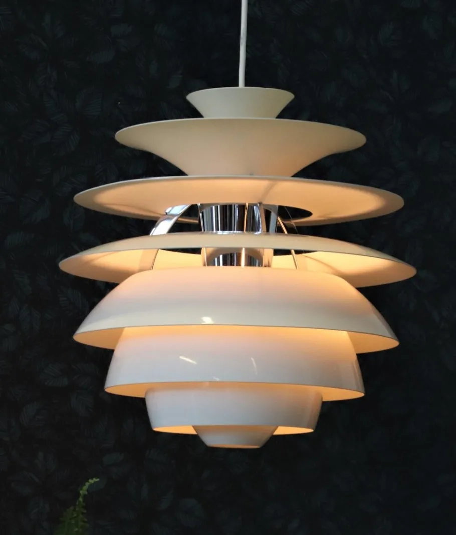 Clearance Pamono PH Snowball Pendant Lamp by Henningsen for Louis Poulsen, 1980s
