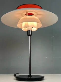 Hot Pamono PH-80 Table Lamp for Poul Henningsen attributed to Louis Poulsen, 1970s