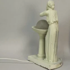 Pamono Pharmacy Advertising Table Lamp from Vichy Source De Beaute, 1940s