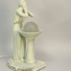 Pamono Pharmacy Advertising Table Lamp from Vichy Source De Beaute, 1940s