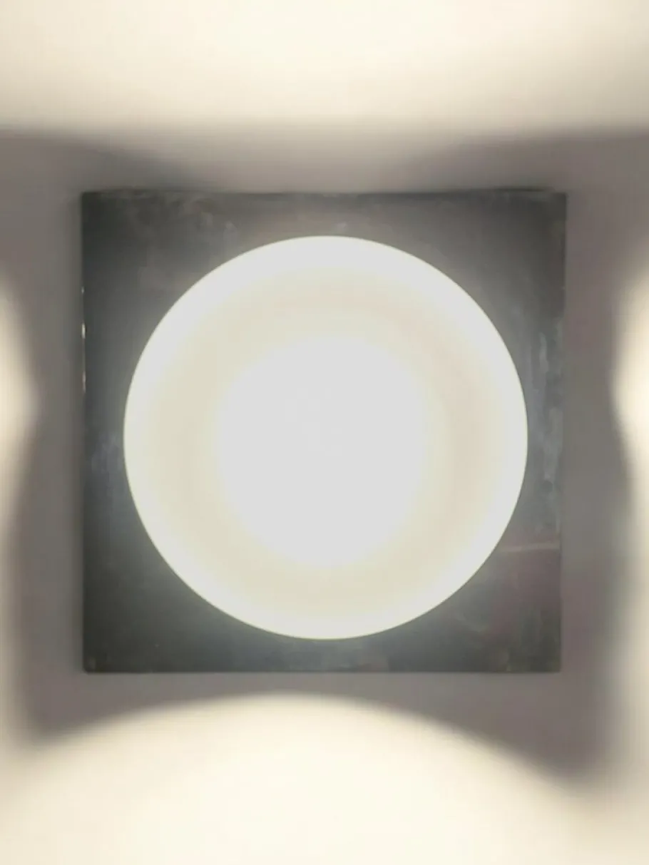 Discount Pamono Pia 3 Model Ceiling Lamp by Salvatore Gregorietti for Sirrah, Italy, 1970s