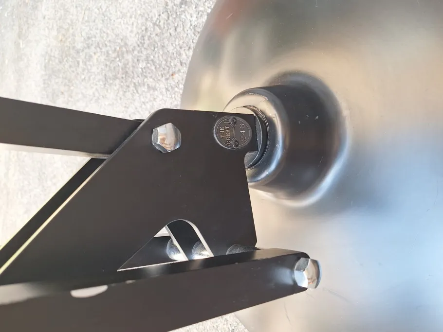 Sale Pamono Piantana Mod the Great JJ Nera by Jac Jacobsen for Luxit Leucos, 1980s