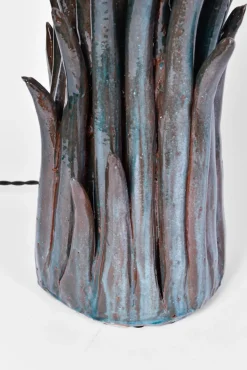 Best Pamono Pico Blue Ceramic Lamp by Barracuda Interiors