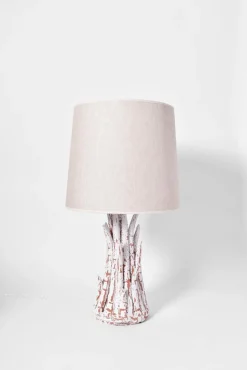 Discount Pamono Pico White Ceramic Lamp by Barracuda Interiors