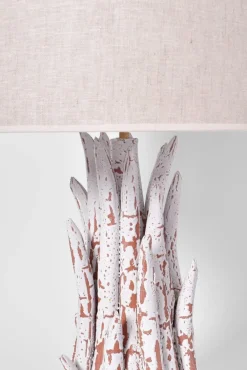 Discount Pamono Pico White Ceramic Lamp by Barracuda Interiors