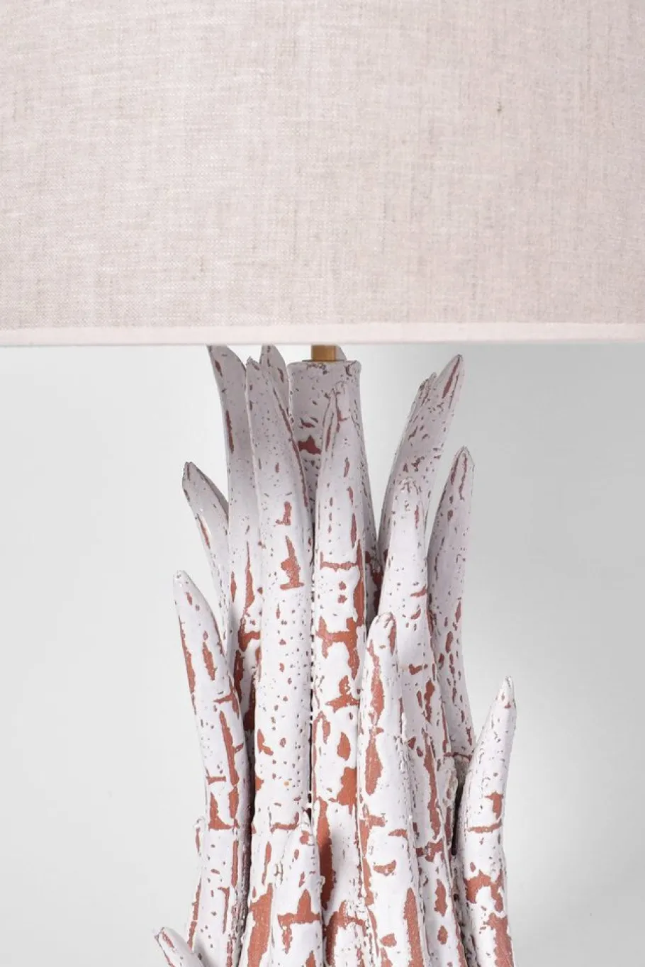 Discount Pamono Pico White Ceramic Lamp by Barracuda Interiors