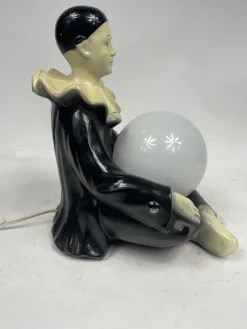 New Pamono Pierrot Lamp in Ceramic, 1960s