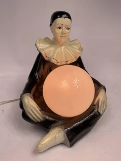 New Pamono Pierrot Lamp in Ceramic, 1960s