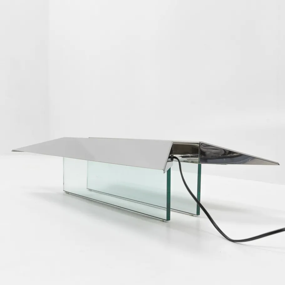 Best Pamono Pietra Table Lamp by Gae Aulenti and Piero Castiglioni for Fontana Arte, 1980s