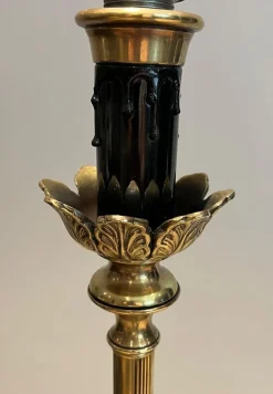 Sale Pamono Pineapple Floor Lamp in Brass