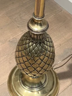 Sale Pamono Pineapple Floor Lamp in Brass