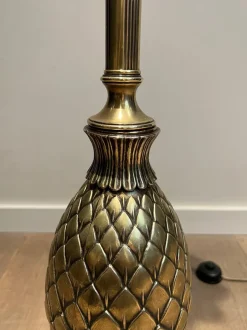 Sale Pamono Pineapple Floor Lamp in Brass