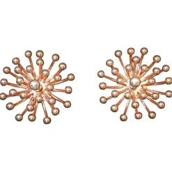 Discount Pamono Pink Gold Pistillo Chandelier Table Lamps or Wall Lamps from Valenti Milano, 2010, Set of 2