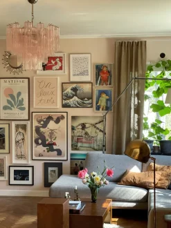 Best Pamono Pink Murano Glass Tronchi Chandeliers, Set of 2