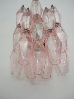 Discount Pamono Pink Murano Stairwell Corridor Wall Sconce