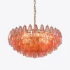 Best Pamono Pink Sorrento Chandelier from Pure White Lines